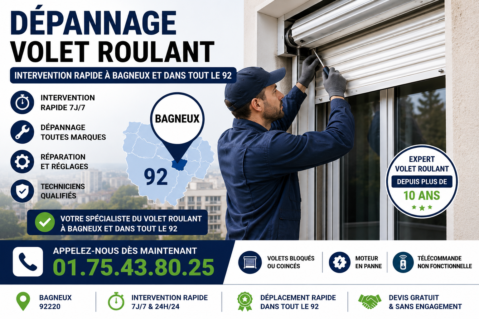 Volet roulant Marly la Ville